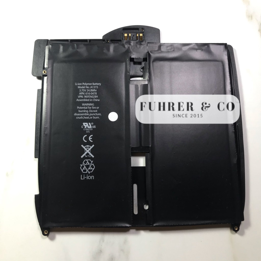 Batre Baterai iPd 1 6600 MAh