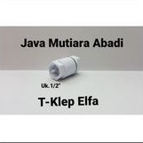 Tusen Klep Elfa PVC (Sparepart pompa air) 1/2'' inch