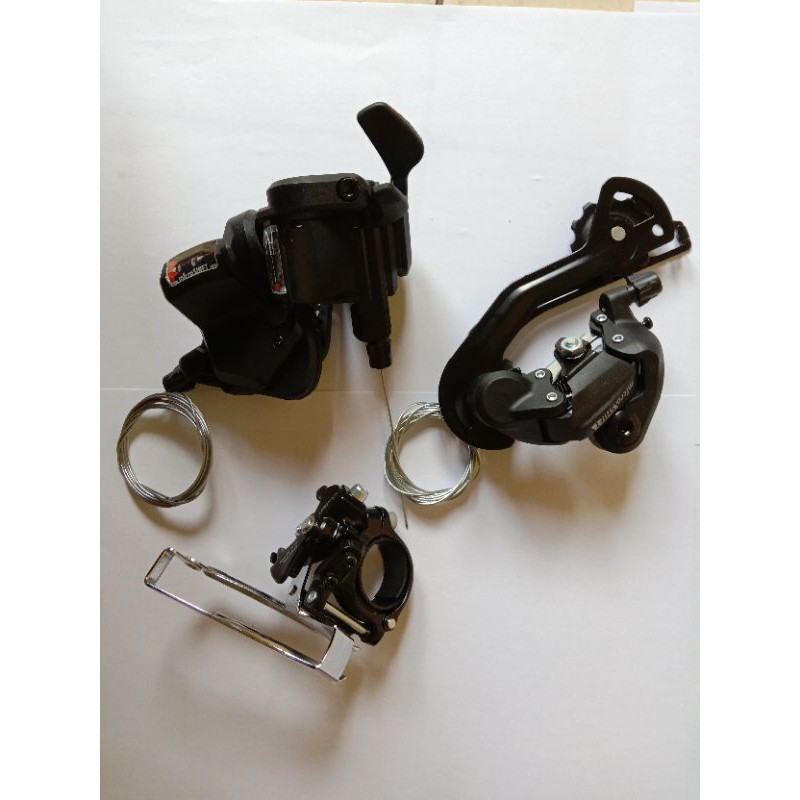 Microshift Mini Groupset 3 x 9 speed Shifter FD RD sepeda MTB