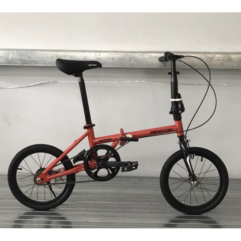 Sepeda Lipat Senator single speed 16 inch SNI COD cicilan kredit mirip troy dan maximus-1