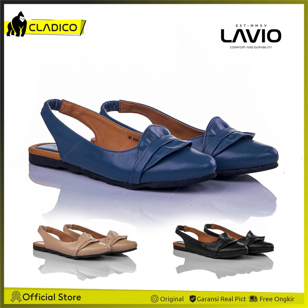 Sepatu Flat Wanita Korea Lavio Luna Murah