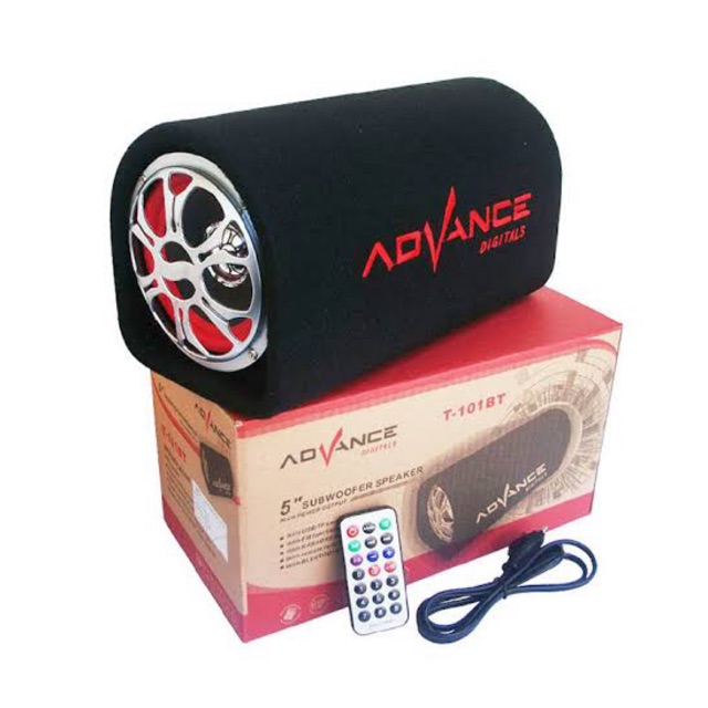 Speaker karaoke Advance T-101BT bluetooth AC/DC +remote