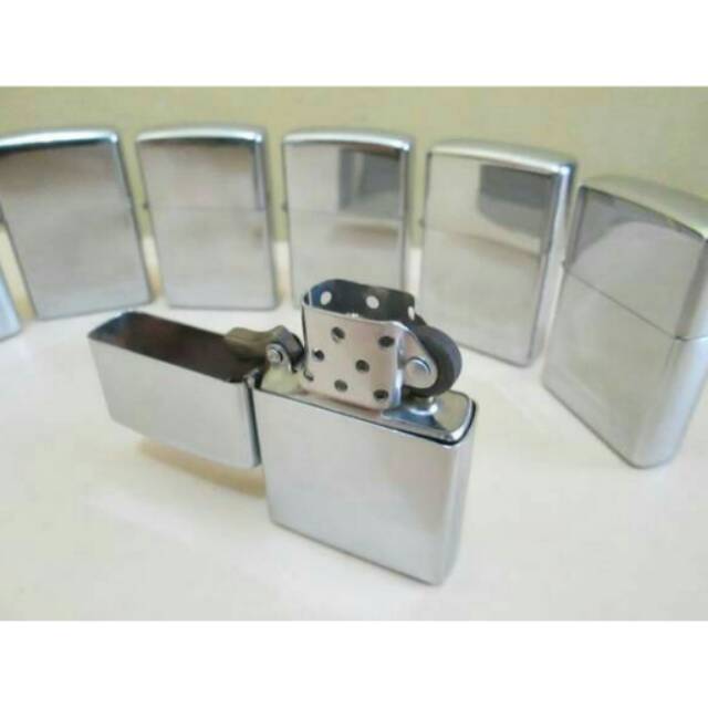Korek api zippo polos/silver.#BEST PRICE