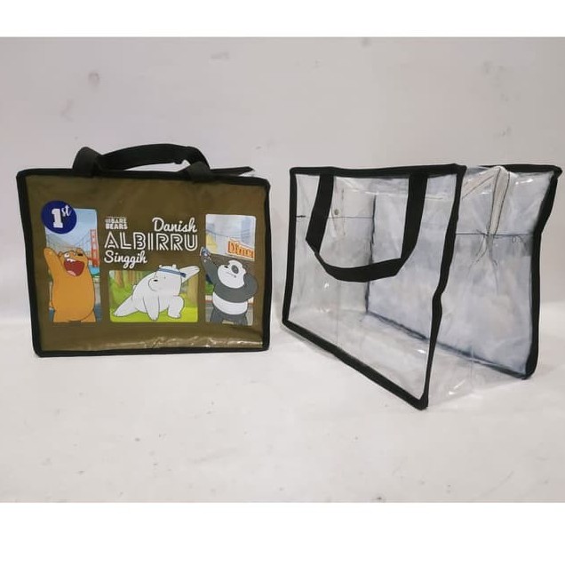 

Resleting Mika tebal Pakai List / goodiebag / hampers