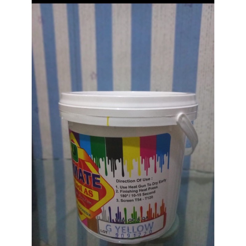 

TINTA SABLON PLASTISOL UNIMATE AS G YELLOW 1KG