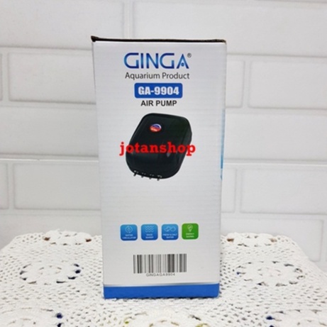 GINGA GA 9904 GA9904 Air Pump Mesin Aerator Pompa Udara  4 Lubang Outlet