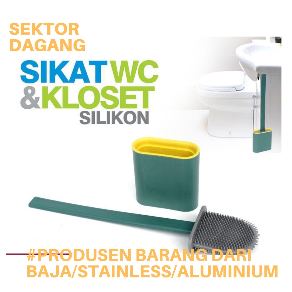SIKAT WC SILIKON FLEKSIBEL / SIKAT KAMAR MANDI