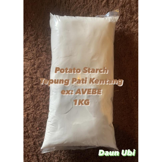 

TERMURAH Potato Starch / Tepung Pati Kentang / Tepung Kentang - 1KG Kode 713