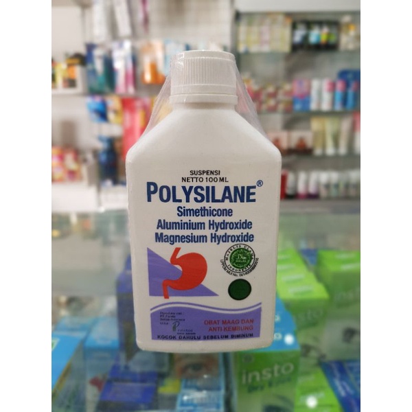 Polysilane Syrup 100ML / Kembung / Asam Lambung