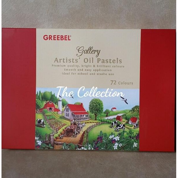 

Atk0035 72Warna Greebel Artists Oil Pastels 72 Colors Crayon Krayon