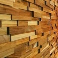 Wall Panel Jati - Wood Panel - Hiasan Dinding Kayu Jati
