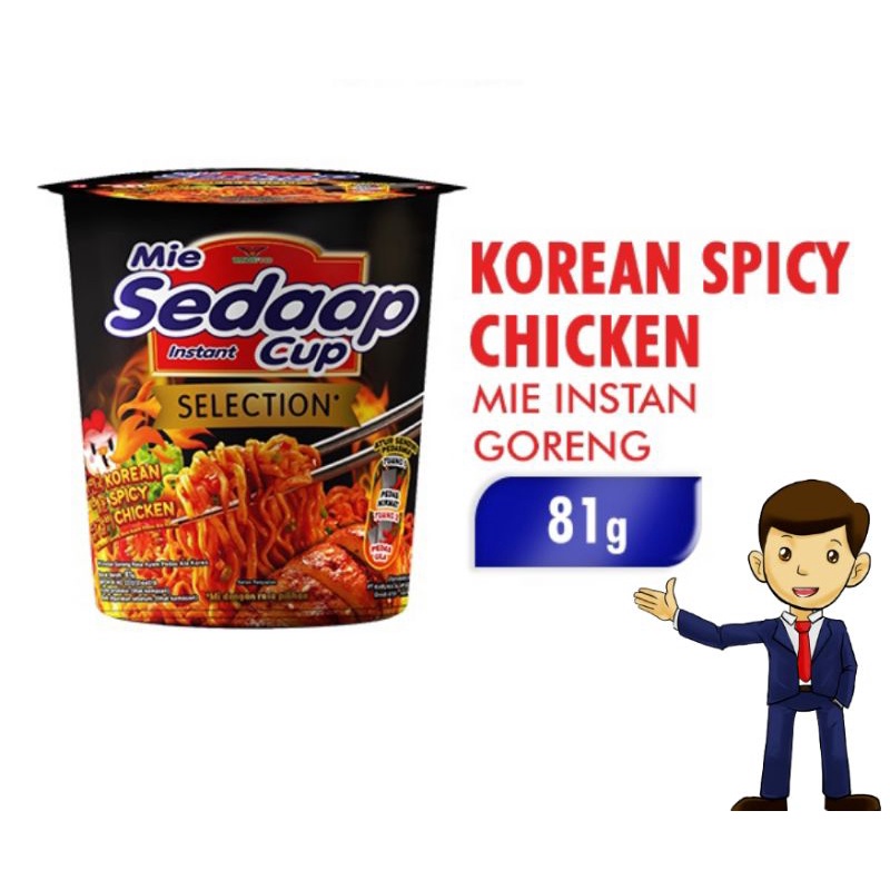 

Sedaap Cup Korean Spicy Chiken