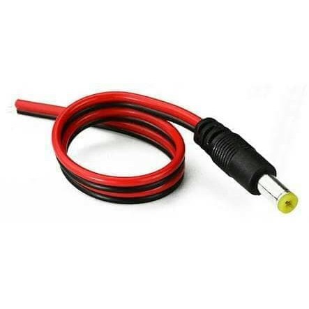 Jack Dc Male Kabel 30 cm buat cctv Taiwan isi 5