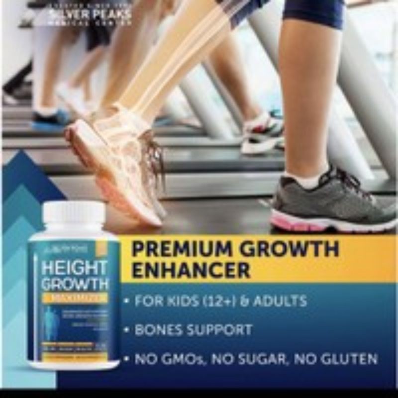 Suplemen Peninggi Badan Height Growth Maximizer super Grow Up USA original