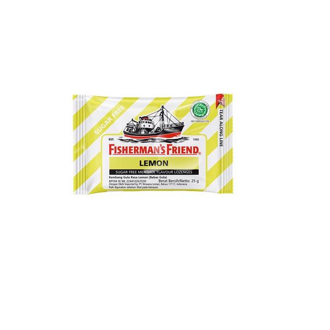 

Q67 Fisherman's Friend Permen Bebas Gula Rasa Lemon 25 gr➟◘ (Produk Keren)Model baru ➟