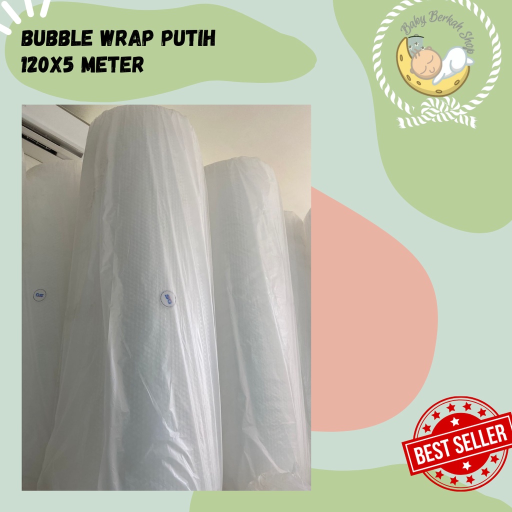 

BSS090 | Bubble Wrap Putih 120 cm x 5 meter