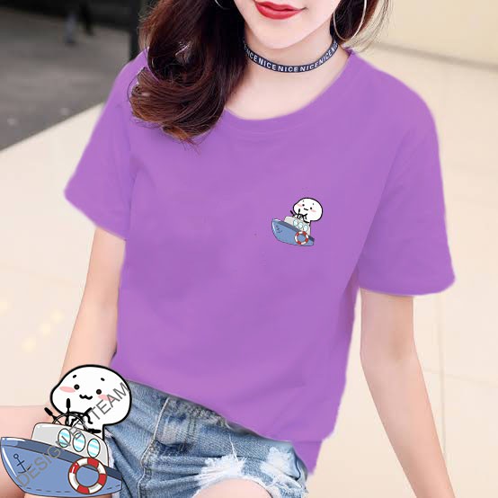 YOURSTYLE1119 - KAOS PENTOL PERAHU BAJU KAOS WANITA DISTRO UNISEX OVERSIZE PRIA JUMBO CASUAL