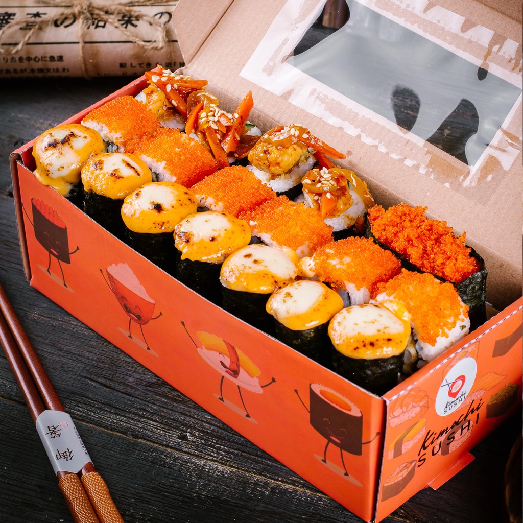 

Kimochi Spicy Oishi Sushi | Sushi Platter / Sushi Gathering / Fresh Sushi