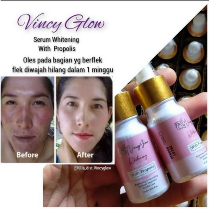 SERUM WHITENING PROPOLIS BY VINCY GLOW