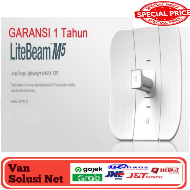 Ubiquiti LBE-M5-23 / Ubiquity Litebeam M5 23 23DBi / Ubiquiti Litebeam LBE-M5-23