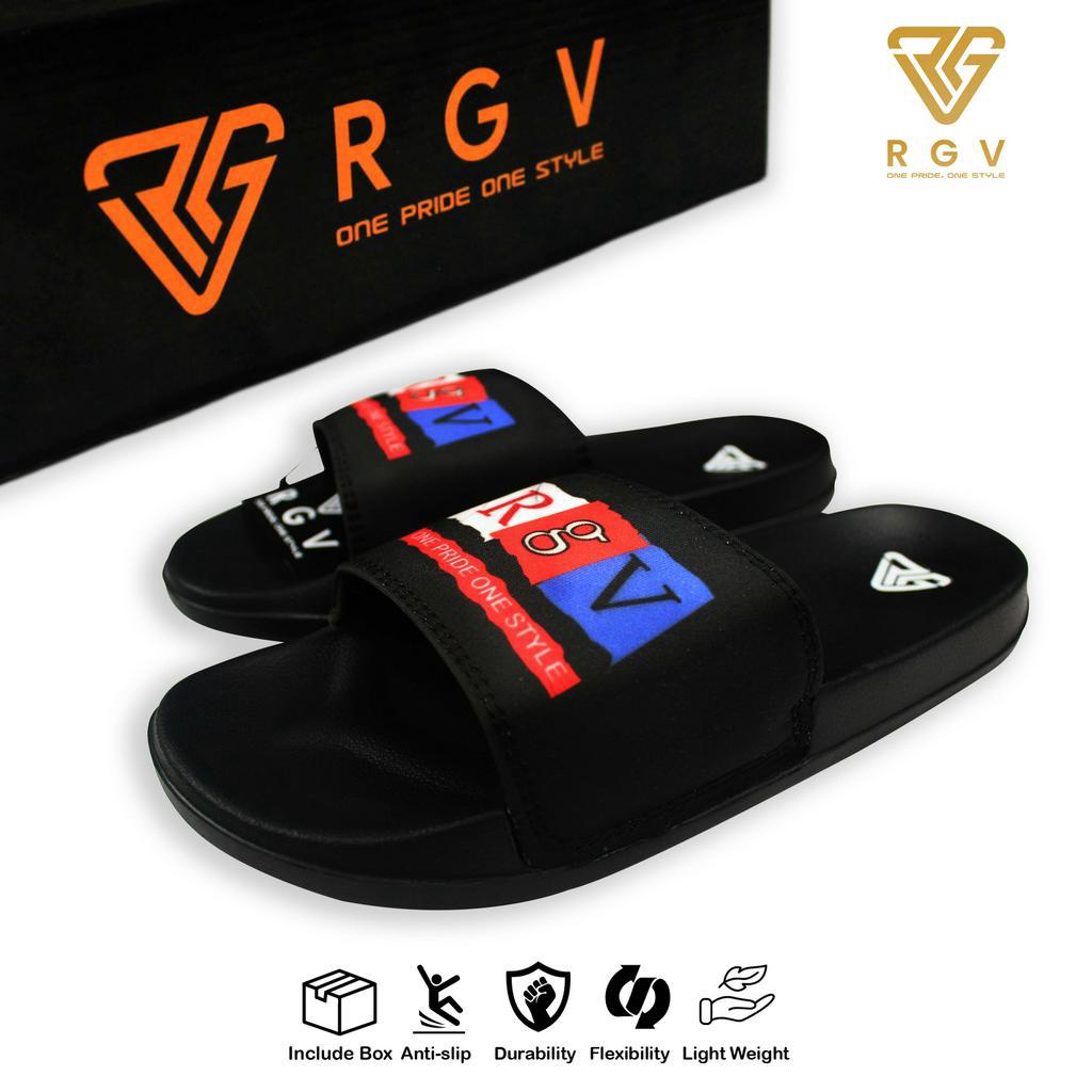 RGV - SANDAL PRIA DAN WANITA SLIDE SLIP ON SENDAL ANTI LICIN RINGAN SELOP CLIPPING ART