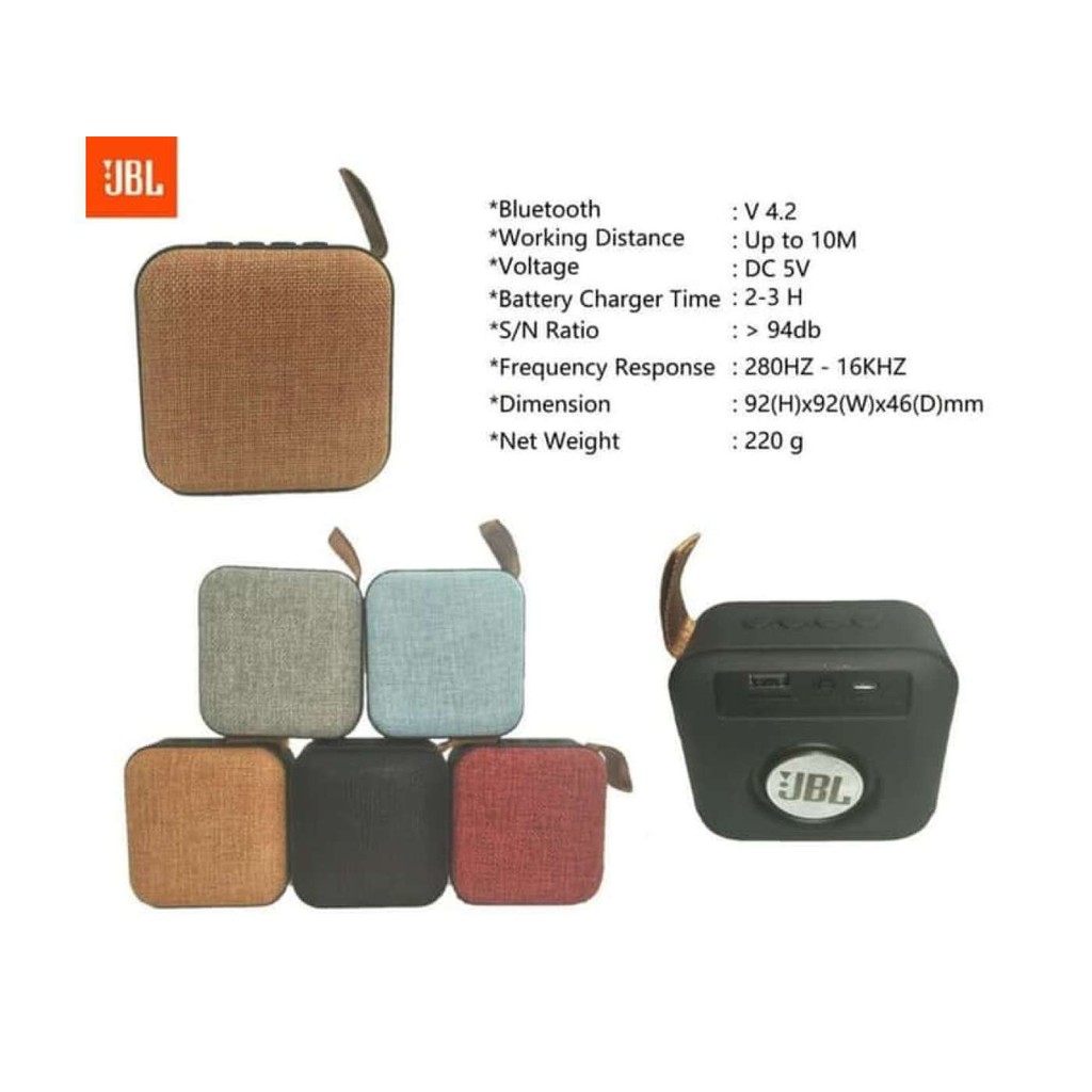 SPIKER BLUETOOTH JBL T5 SPEAKER WIRELESS PENGERAS SUARA SUPER BASS BT MP3 SPEKER PORTABLE MINI