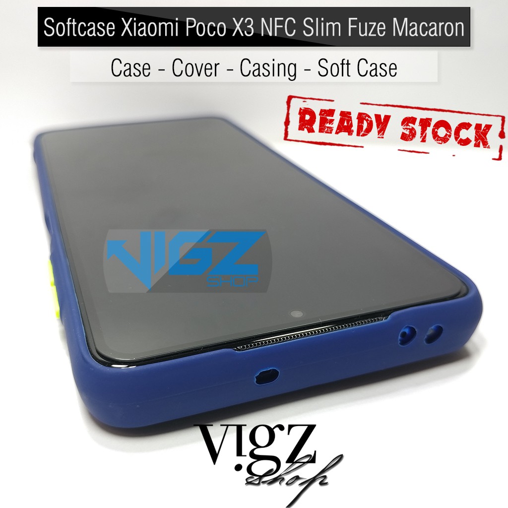 Case Xiaomi Poco X3 NFC Case Softcase Slim Fuze Macaron