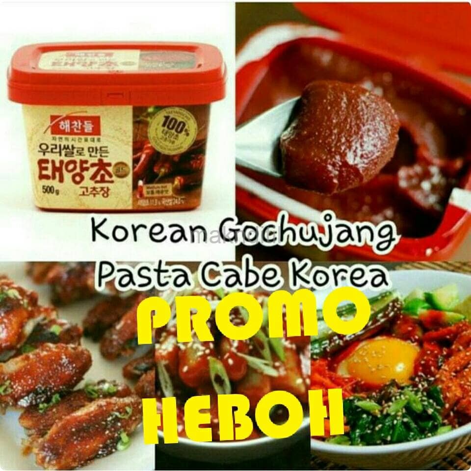 

Gochujang (Pasta Cabe Korea) 500g Import Korea Halal