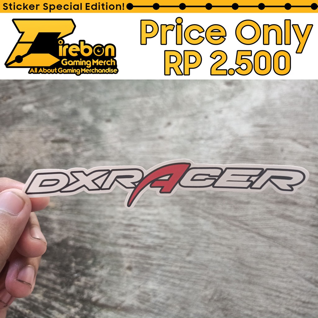 

Sticker Stiker Dx Racer