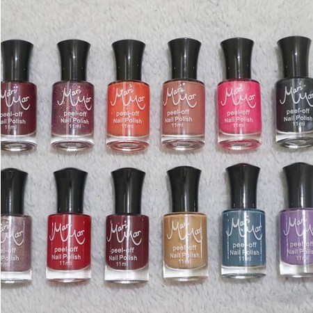 ⭐ BAGUS ⭐ MARIMAR NAIL POLISH PEEL OFF 087 097 11ml | Kutek Cat Kuku