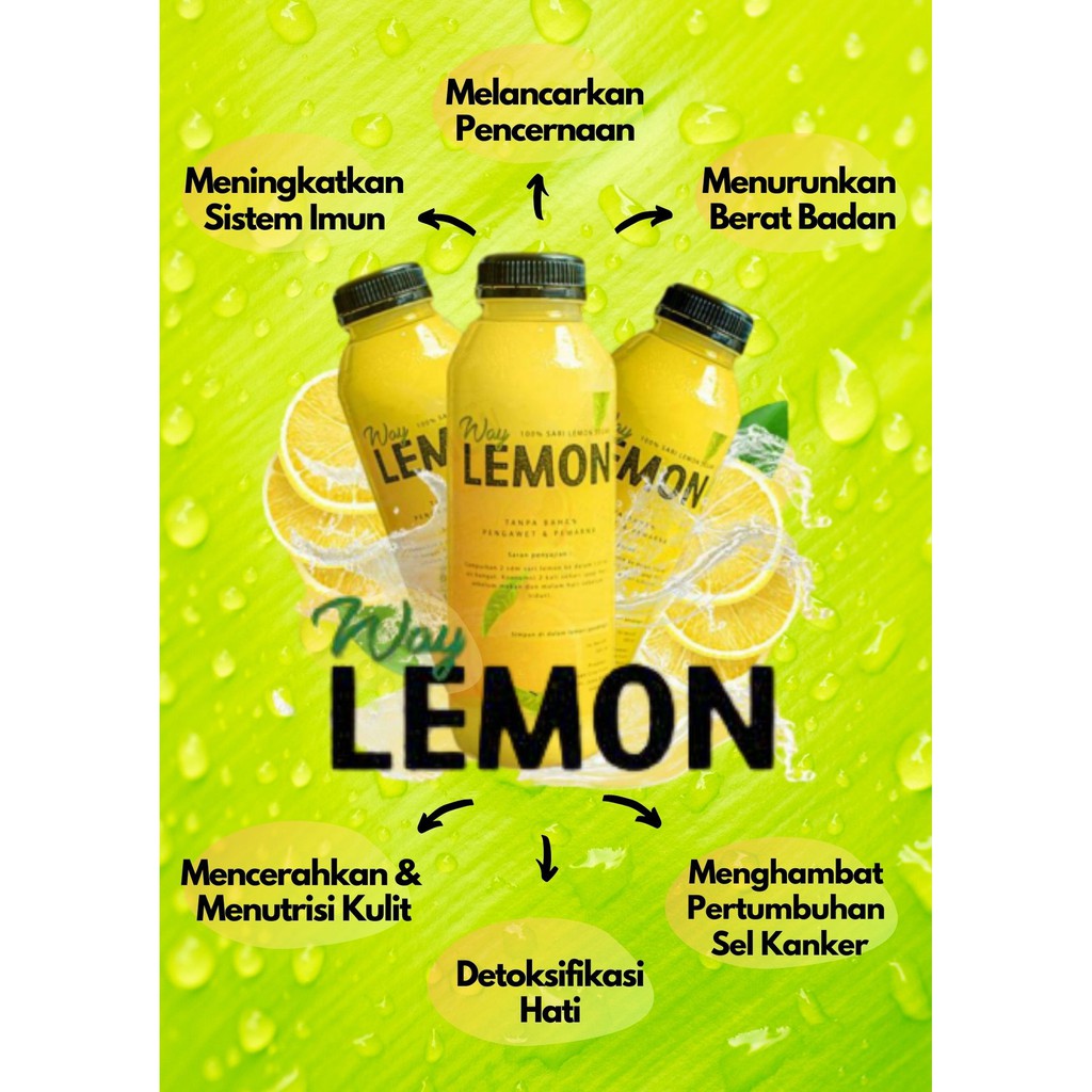 

Way Lemon - 100% Sari Lemon Segar 500ml