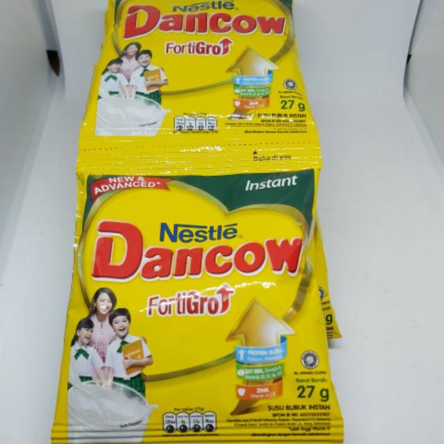 

Dancow nestle fortigro 27 gr isi 10