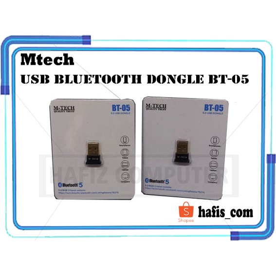 USB Bluetooth Dongle M-tech BT-05 5.0 Usb bluetooth murah