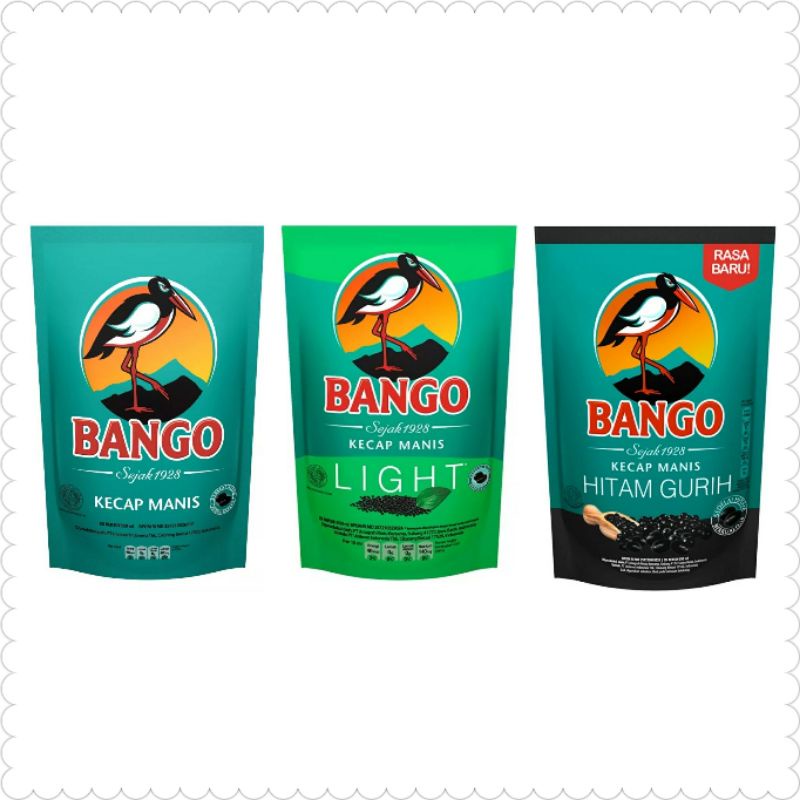 

BANGO KECAP MANIS POUCH 550ml