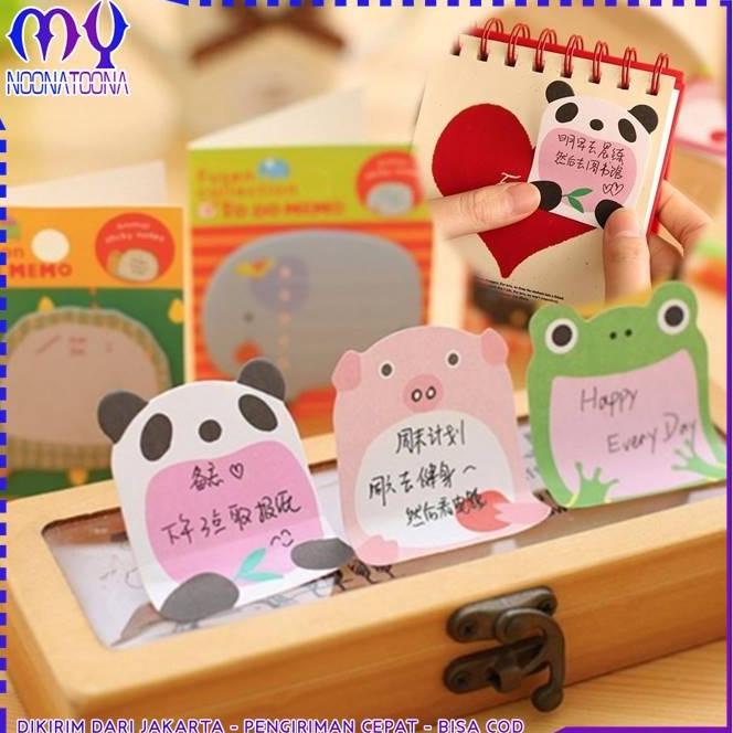 

Sticky Notes Karakter Hewan Tempelan Kertas Catatan Memo Note Mini