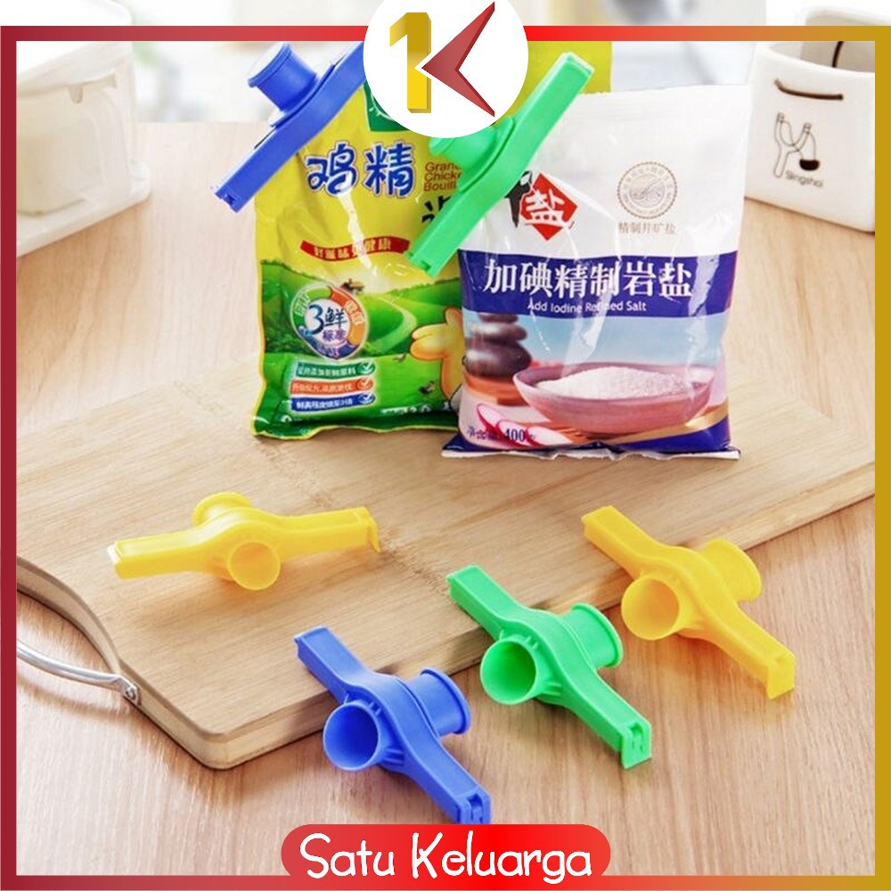 SK-C175 Klip Segel Plastik Penutup Makanan Clip Penjepit Kemasan Snack Makanan Food Sealer Murah