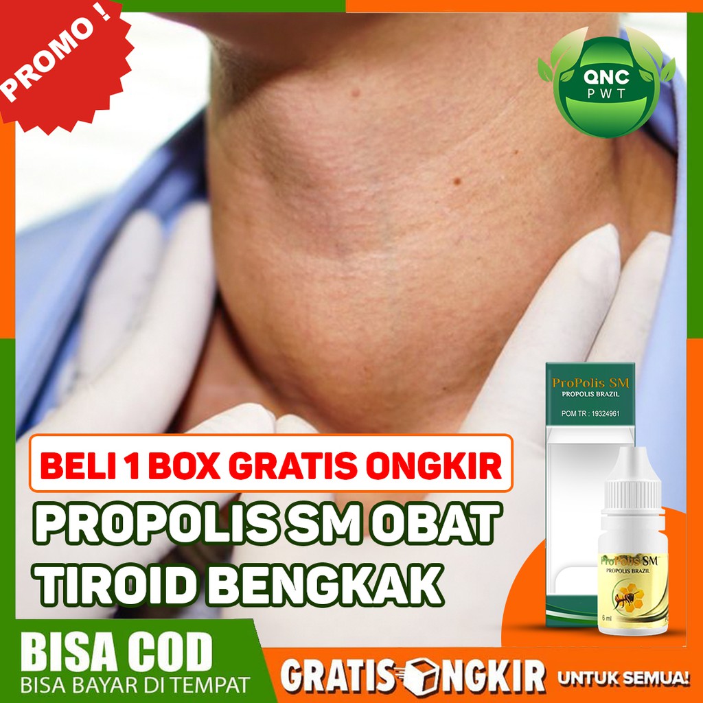 

Obat Tiroid Bengkak, Hipertiroid, Hypertiroid,Benjolan Lipoma Herbal Propolis SM Brazil Asli Di Solo