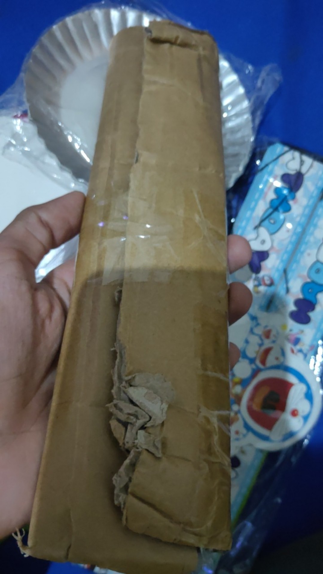 Pisau Kue Tart Plastik Tebal / Pisau Kue Plastik / Pisau Kue Ultah 22cm Satuan