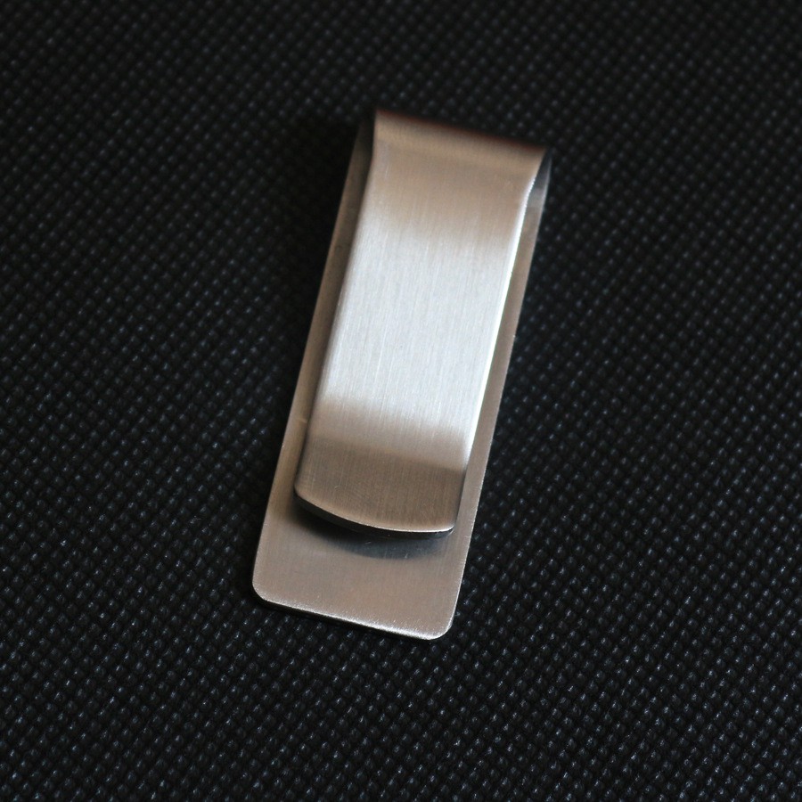 Rhodey Dompet Klip Uang Kertas Stainless Steel - Silver
