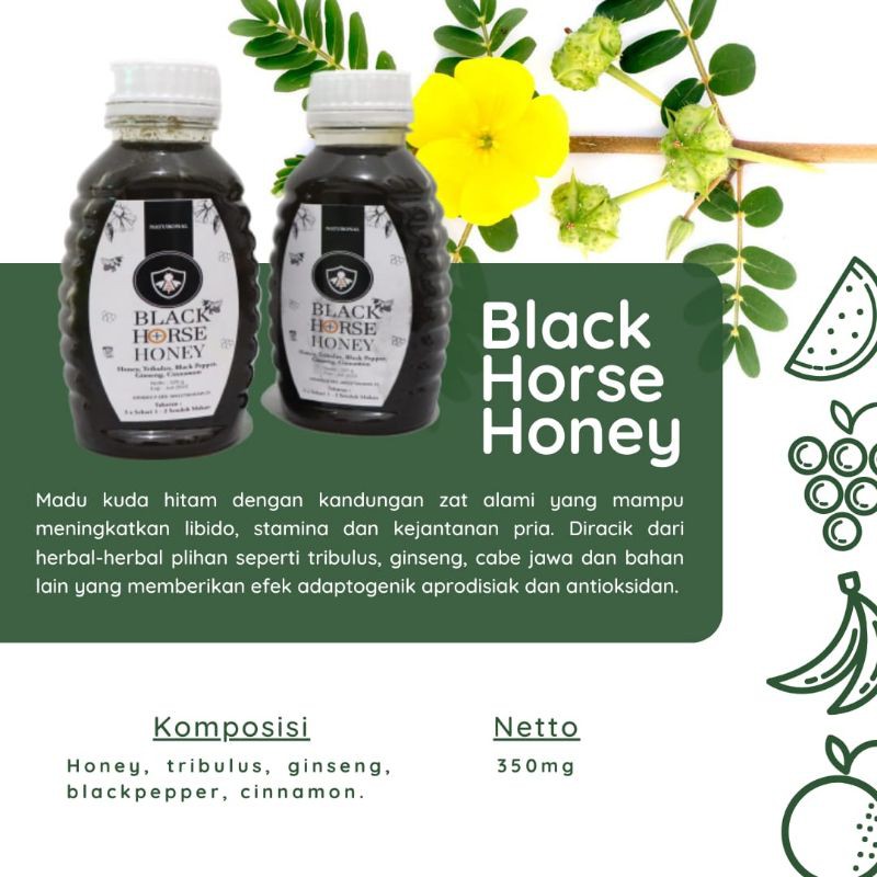 

black horse honey