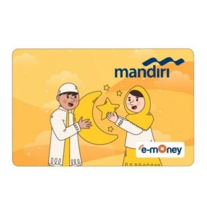 eMoney Mandiri Spesial Edition Idul Fitri 2022 SILAHTURAHIM ORI /Like eTOLL Tapcash Flazz or Brizzi