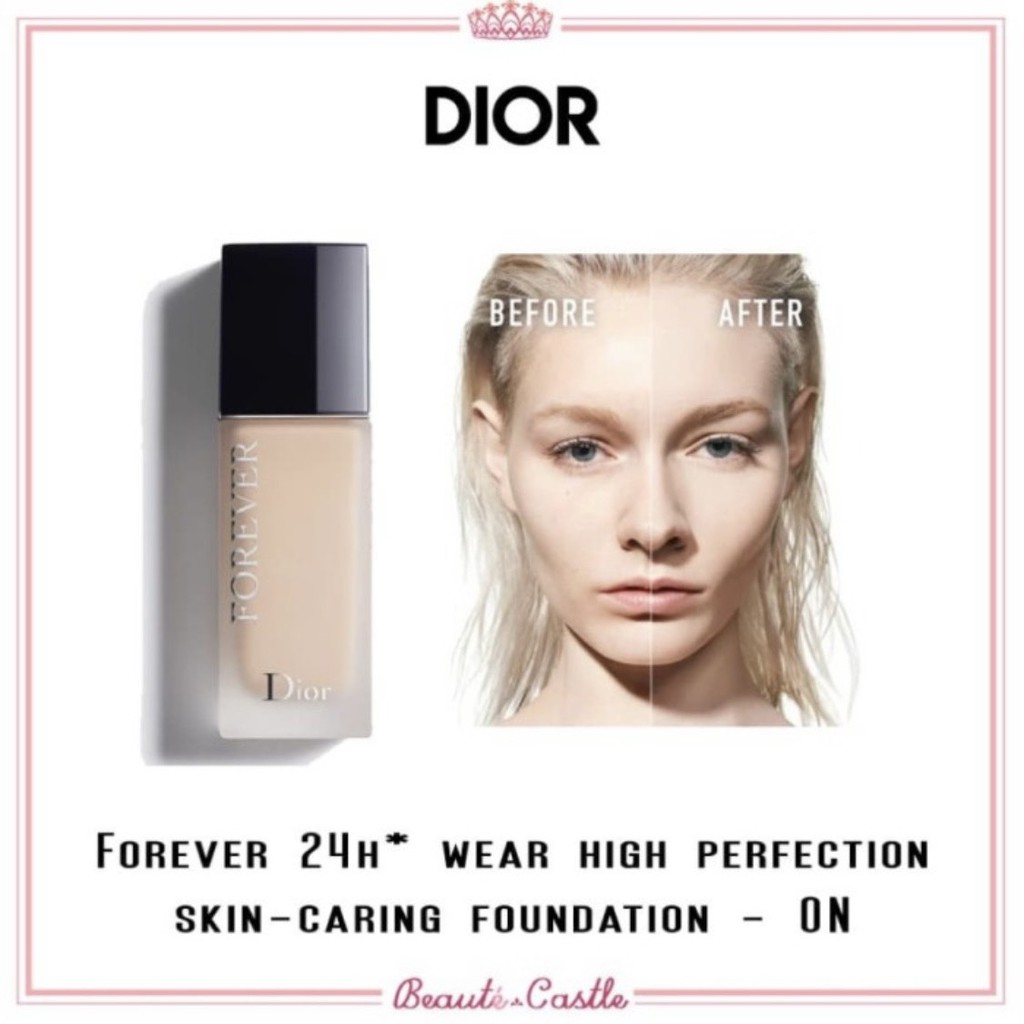 MINXHOUSE - D1OR Forever Skin Foundation 24h Wear high perfection skin-caring Foundation