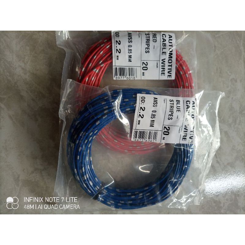kabel bintik engkel kabel rakit body kabel serabut tembaga 0,85mm 20 m / 10m pilih varian