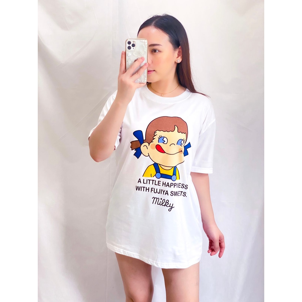 Kaos Oversize Wanita Lengan Pendek Atasan Oversize Terbaru Kaos Wanita Lucu