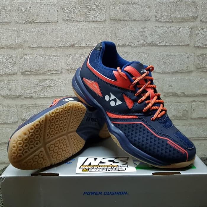 Sepatu badminton Yonex SHB 36 Wide EX Navy Blue Original