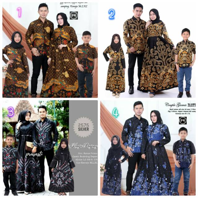 COUPLE BATIK KELUARGA