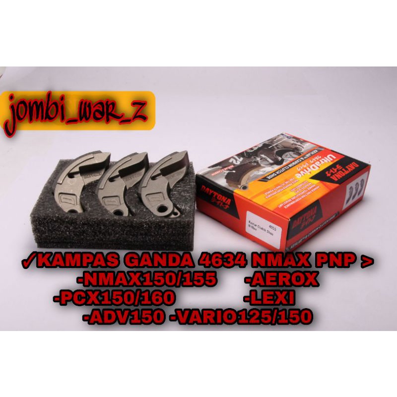 KAMPAS GANDA NMAX DAYTONA JAPAN 4634 NMAX AEROX ADV150 VARIO125/150 PCX150/160 CBU MIO M3 GT FINO 125