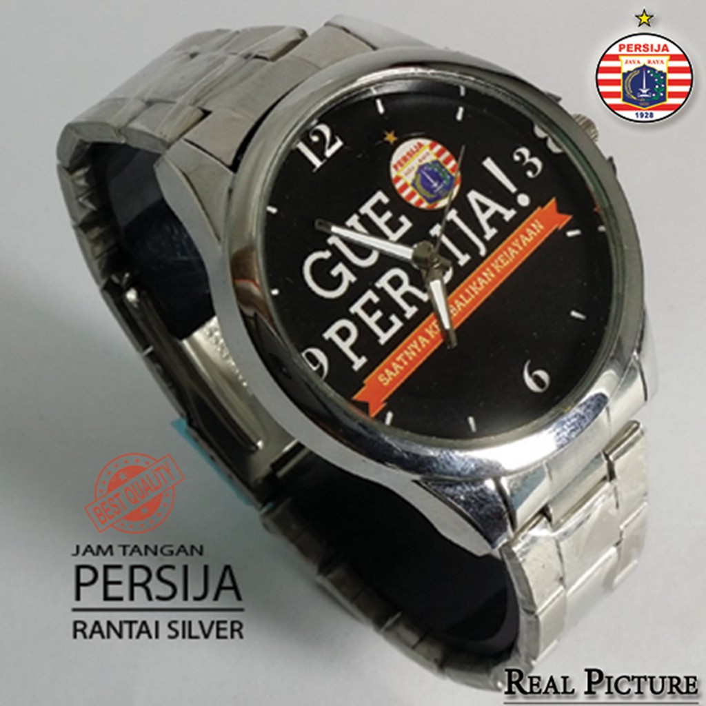 (BEST ITEM) JAM PERSIJA RANTAI PUTIH (MOTIF) 16