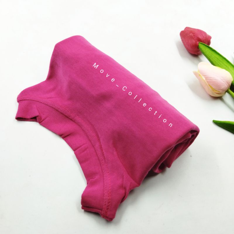 Baju Manset Kaos  standar dan jumbo-pink fanta
