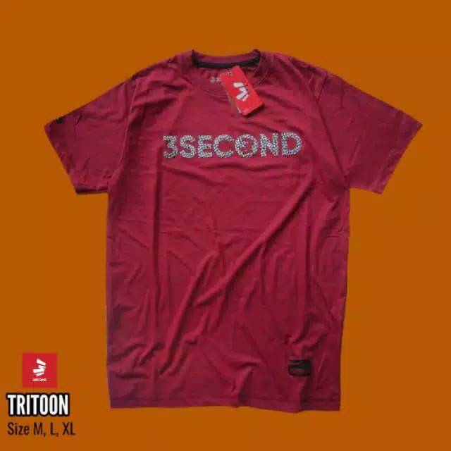 KAOS PRIA 3SECOND KAOS 3SECOND PRIA KAOS COWOK 3SECOND KAOS 3SECOND COWOK KAOS DISTRO 3SECOND COWOK
